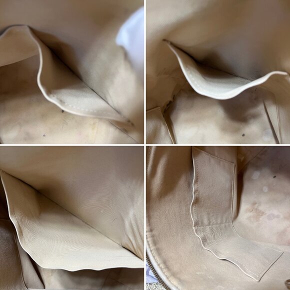 Louis Vuitton Totally MM Tote Bag Canvas Damier Azur Shoulder Bag - Picture 13 of 14